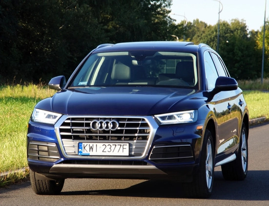 Audi Q5 cena 129900 przebieg: 47000, rok produkcji 2019 z Katowice małe 254